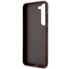 Guess 4G Metal Gold Logo case for Samsung Galaxy S24+ - brown