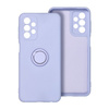 Futerał SILICONE RING do SAMSUNG S25 Edge fioletowy