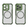 Leading Series MagSafe Silicone Case for iPhone 16 Pro - Green