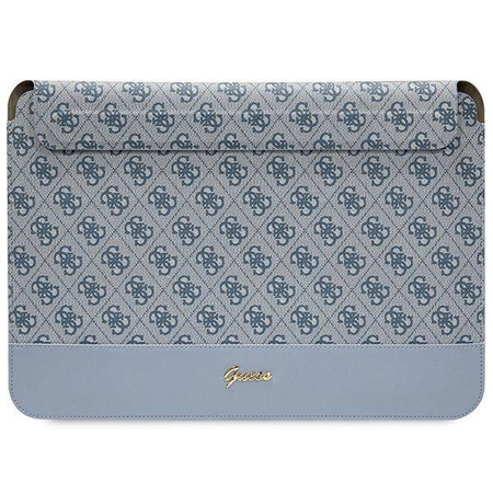 Guess Hülle GUCS14PS4SGB 14&quot; blau/blau 4G Stripe Metal Logo