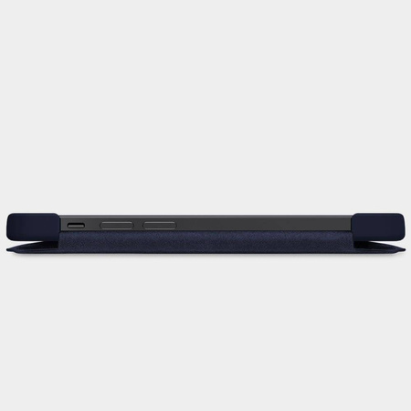 Nillkin Qin skórzana kabura etui iPhone 12 mini czerwony