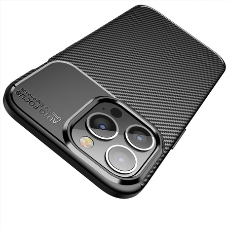 Futerał CARBON PREMIUM do IPHONE 7 / 8 / SE 2020 / SE 2022 czarny