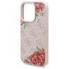 Original Case IPHONE 16 PRO MAX Guess Hardcase 4G Flowers Print MagSafe (GUHMP16XP4ROPEMCP) pink