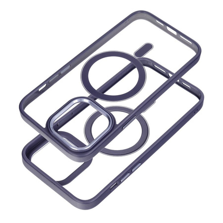 Futerał Color Edge Mag Cover kompatybilny z MagSafe do IPHONE 15 PRO MAX fioletowy