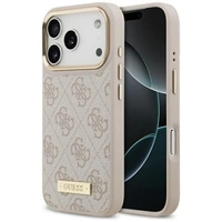 Guess 4G Logo Plate MagSafe Case für iPhone 17 Pro - Pink