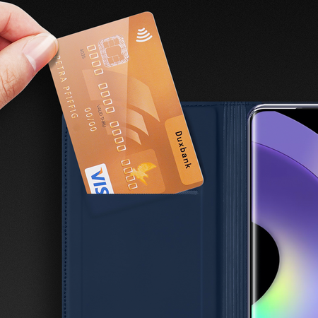Dux Ducis Skin Pro Case For Realme 10 5G / Realme 9i 5G Cover Flip Card Wallet Stand Black