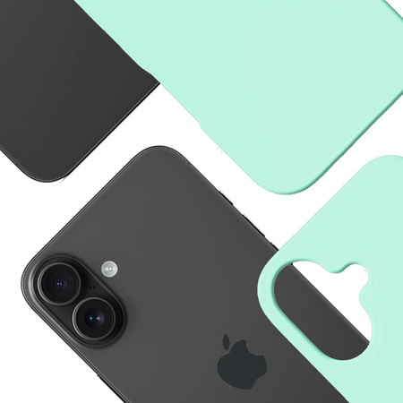 Apple iPhone 16 Plus - 3mk Hardy MagSilicone Teal