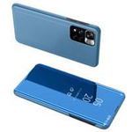 Clear View Case Flip Cover für Xiaomi Redmi Note 11 Pro Global blau