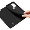 Dux Ducis Skin Pro Holster Case Cover mit Klappe Motorola Moto G71 5G schwarz