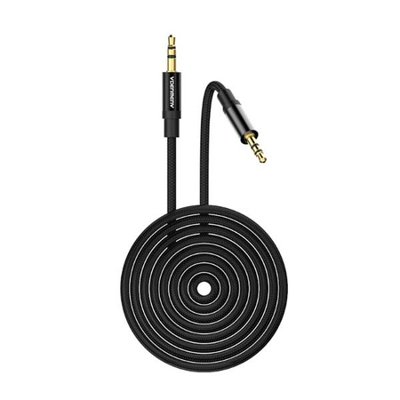 DENMEN KABEL STEREO OPLOT JACK DO JACK 3,5 CALA 1M DX03