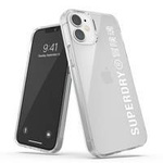 SuperDry Snap iPhone 12 mini Clear Case white / white 42593
