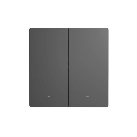 Sonoff smart 2-channel Wi-Fi wall switch black (M5-2C-86)