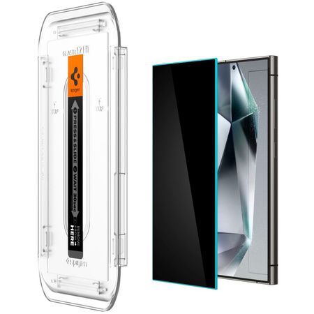 Szkło hartowane Spigen Glas.tR EZ Fit Privacy na Samsung Galaxy S24 Ultra - 2 szt.