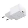 Baseus Palm 1C 20W Wall Charger (with Baseus Mini White USB-C 60W (20V/3A) 1m Cable) - White