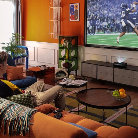 Yaber K300s Multimedia Laser RGB FullHD 1080p Projector with JBL Speakers - Black