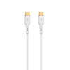 WIWU kabel YQ02 USB-C - USB-C 100W 1,2m biały