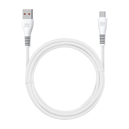 BLUE STAR kabel USB A do Typ C 2A 12W DC99C 1 m biały