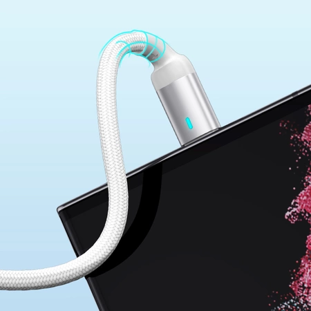 Joyroom USB-Kabel - Micro USB 2.4A für schnelles Aufladen und Datenübertragung 2 m weiß (S-UM018A10)