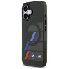 BMW M IML Metal Buttons Tricolor Lines MagSafe Case for iPhone 17 - Black