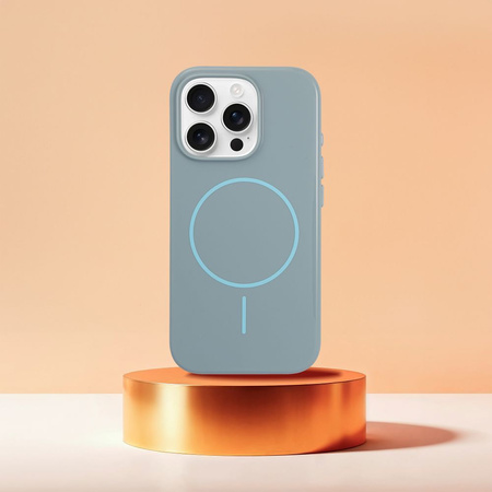 Glossy Mag Cover kompatybilny z MagSafe pasuje do IPHONE 17 Air miętowy