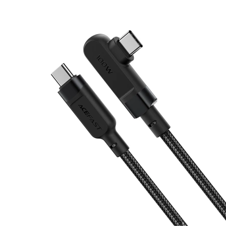 Acefast C5-03 Black USB-C - USB-C PD QC cable 100W 5A 480Mb/s 2m - black