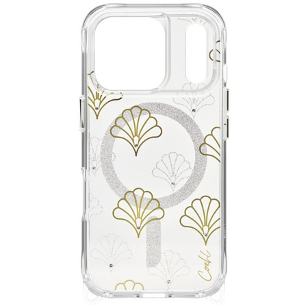 Etui UNIQ Coehl Maree do iPhone 17 Pro   Magnetic Charging srebrny