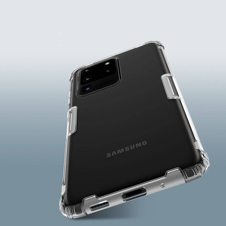 Nillkin Nature żelowe etui pokrowiec ultra slim Samsung Galaxy S20 Ultra przezroczysty