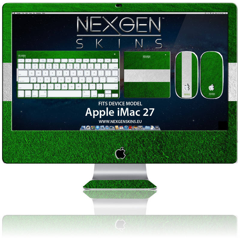 Nexgen Skins - Zestaw skórek na obudowę z efektem 3D iMac 27 (On the Field 3D)