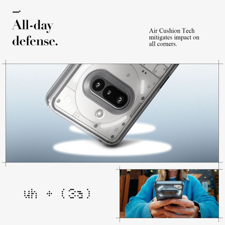 SPIGEN ULTRA HYBRID NOTHING PHONE 3A SPACE CRYSTAL