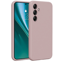 Nakładka Etteri Silicone Case do Samsung Galaxy A35 5G jasnoróżowa