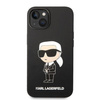 Karl Lagerfeld Silicone NFT Ikonik - Etui iPhone 14 Plus (czarny)