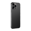 Etui Baseus Frosted Glass Case do iPhone 13 PRO (czarne)  + szkło hartowane