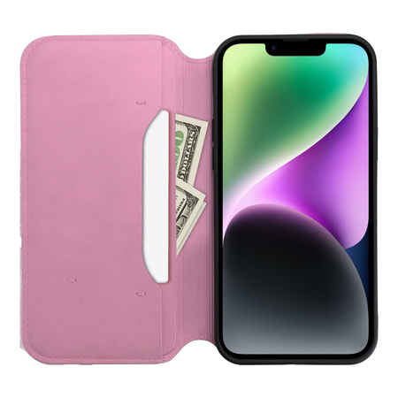 Kabura Dual Pocket do SAMSUNG A54 5G jasny różowy