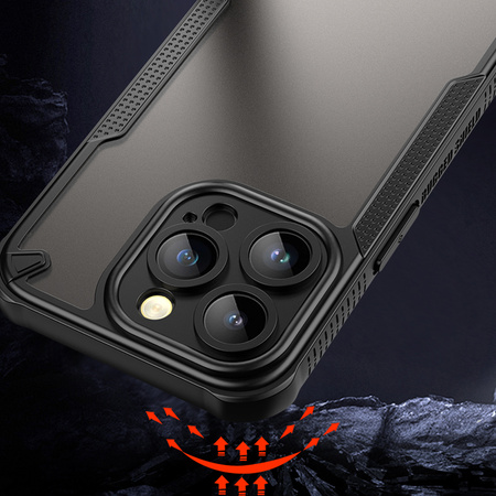 Nakładka Defender Matt do iPhone 17 Pro 6,3" czarna