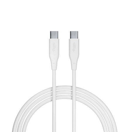 Allity kabel AUC-02 USB-C - USB-C 2,0 m 60W biały
