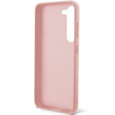 Oryginalne Etui GUESS Hardcase GUHCS24MHGGSHP do Samsung S24 Plus (Glitter Script / różowy)