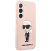 Karl Lagerfeld Silicone NFT Ikonik - Etui Samsung Galaxy S23+ (różowy)