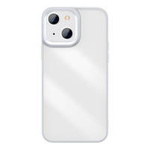 Baseus Crystal Phone Case pancerne etui do iPhone 13 z żelową ramką szary (ARJT000313)