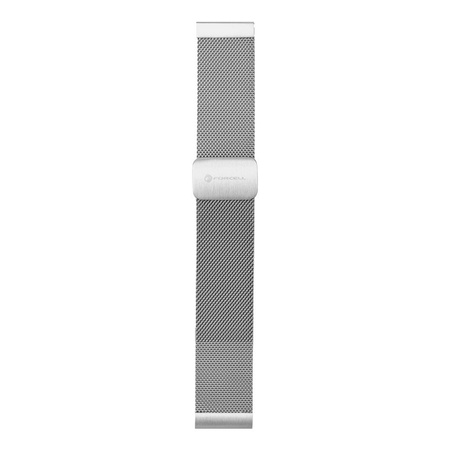 Pasek do Samsung Galaxy Watch Forcell F-Design FS11 magnetyczny stal 22 mm srebrny