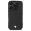 BMW nakładka do iPhone 16 Pro Max 6,9" BMHCP16X22RSEPK Hardcase Sign Leather Cardslot czarna