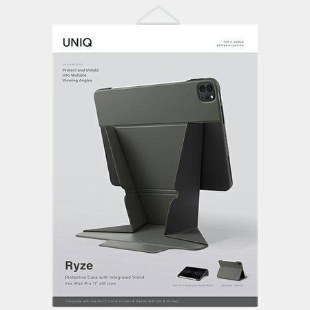 Etui IPAD PRO 11 2021 / 2022 UNIQ Ryze zielone