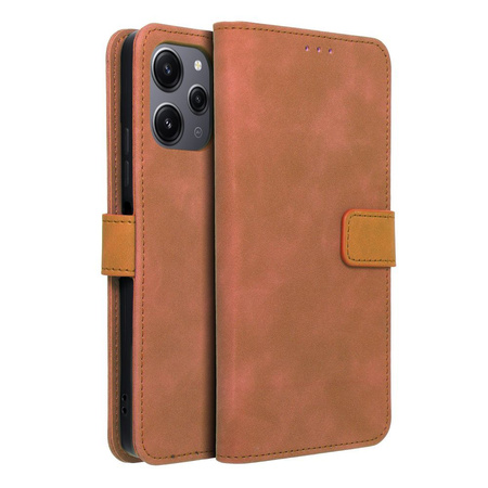 Kabura TENDER Book do XIAOMI Redmi 12 4G / 12 5G brązowy