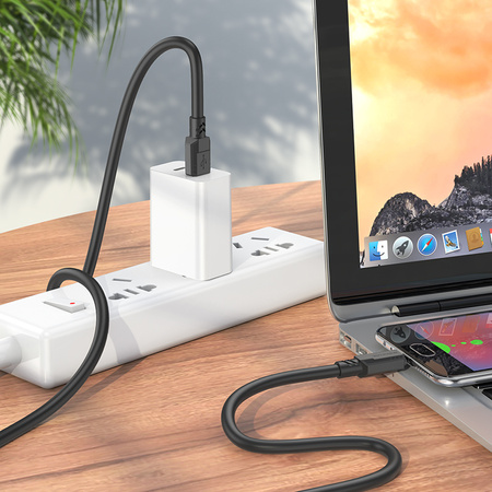 Borofone Kabel BX81 Goodway - USB na Micro USB - 2,4A 1 metr czarny