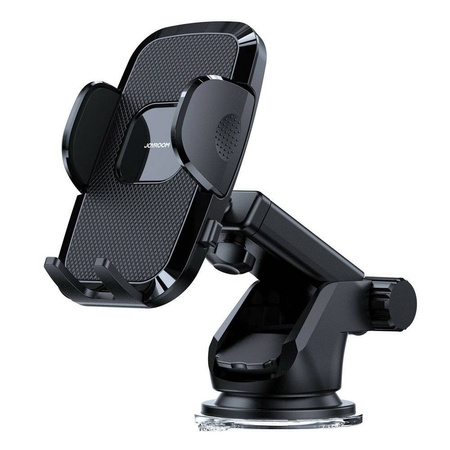 Joyroom samochodowy uchwyt na telefon z teleskopowym wysuwanym ramieniem na deskę rozdzielczą i szybę czarny (JR-ZS259)
