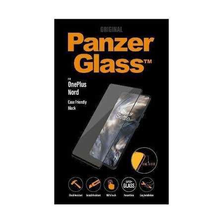 Szkło Hartowane 5D ONEPLUS NORD PanzerGlass E2E Super+ Case Friendly czarne