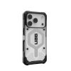 UAG Pathfinder Clear MagSafe Case for iPhone 17 Pro - White and Gray