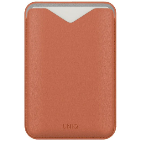 Magnetyczny portfel UNIQ Lyden Evo       stojak na telefon terracotta