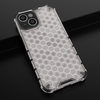 Honeycomb case for iPhone 14 armored hybrid cover blue