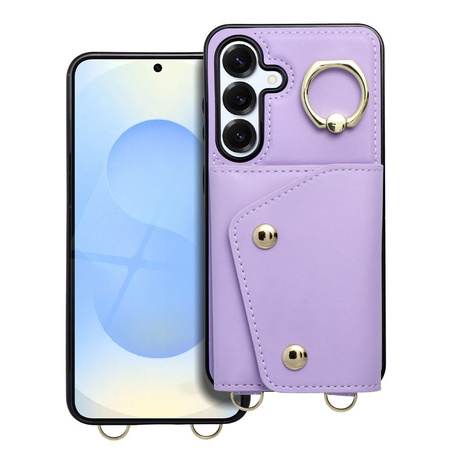 Futerał portfel WONDER dla SAMSUNG A15 5G liliowy