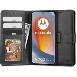Etui MOTOROLA MOTO EDGE 50 FUSION 5G Tech-Protect Wallet czarne